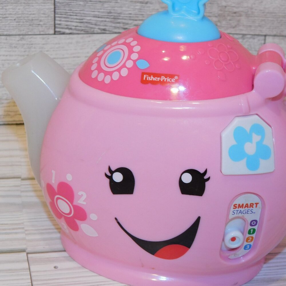 Fisher Price Smart Stages Laugh & Learn Interactive Tea Pot 2016 Toy Teapot